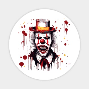 Horror clown Magnet